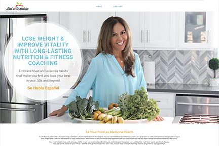 FoodAsMed website